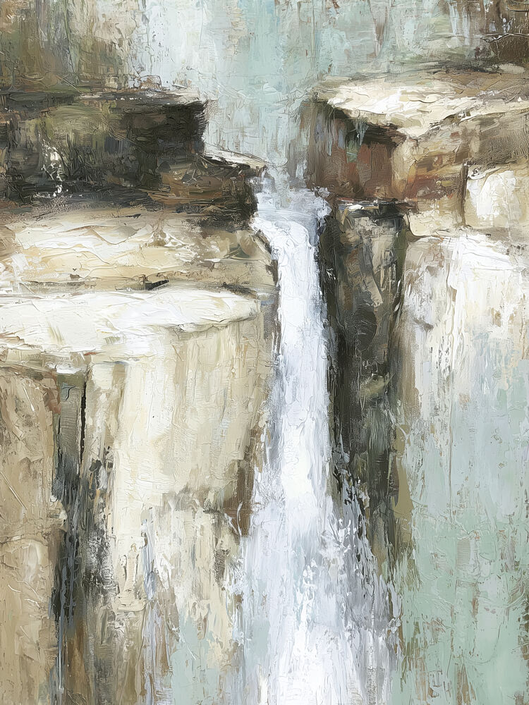 Between The Cliffs 2 art print by Alonza Saunders for $57.95 CAD