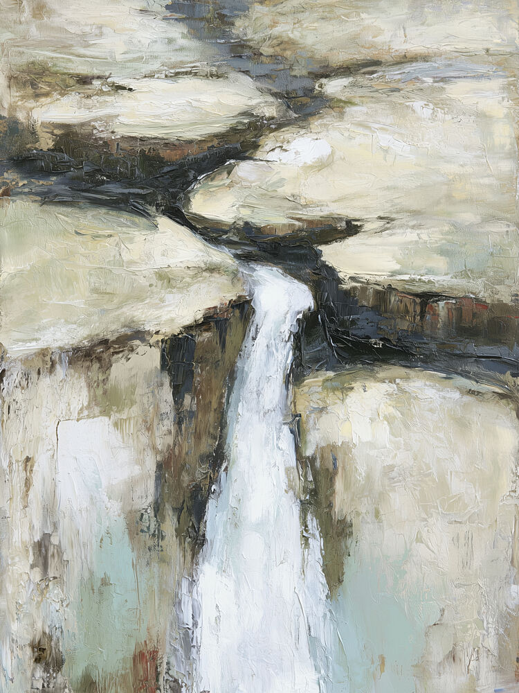 Where Waters Divide 1 art print by Alonza Saunders for $57.95 CAD