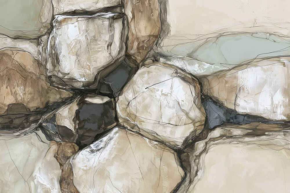 Where Stones Rest art print by Alonza Saunders for $57.95 CAD