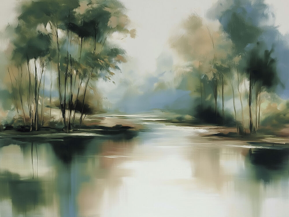 Waterside Daydream 1 art print by Alonza Saunders for $57.95 CAD