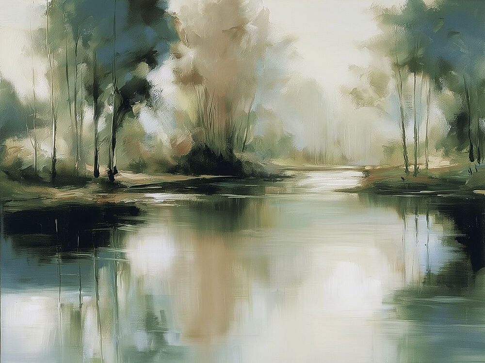 Waterside Daydream 2 art print by Alonza Saunders for $57.95 CAD