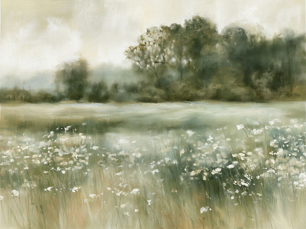 Botanical Horizon 2 art print by Alonza Saunders for $57.95 CAD