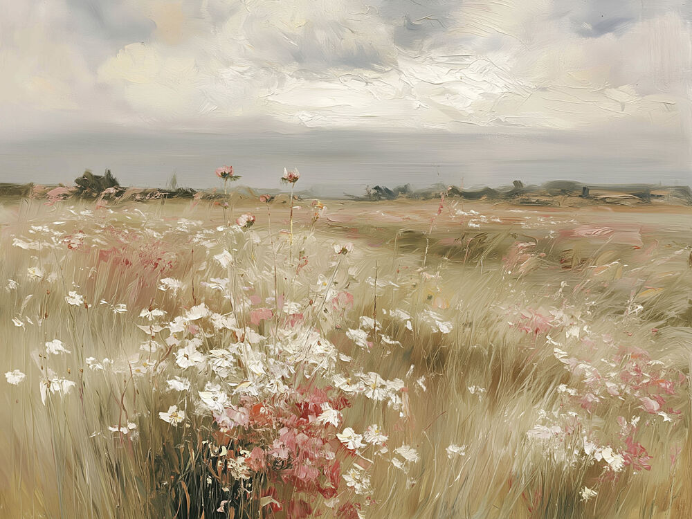 Golden Expanse 1 art print by Alonza Saunders for $57.95 CAD