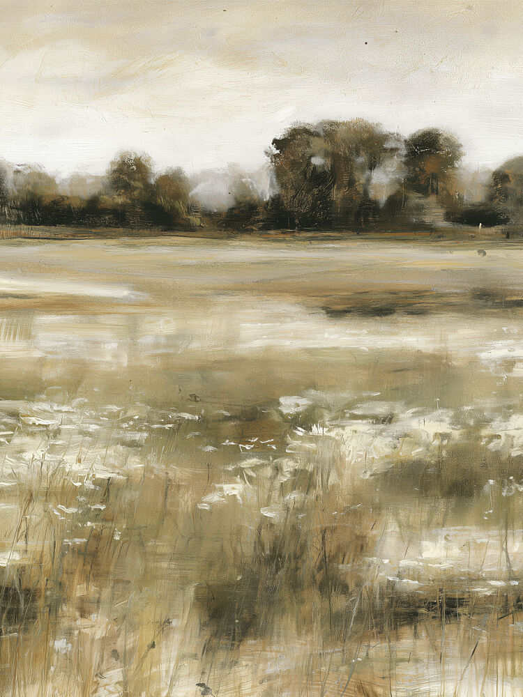 Gilded Prairie 1 art print by Alonza Saunders for $57.95 CAD