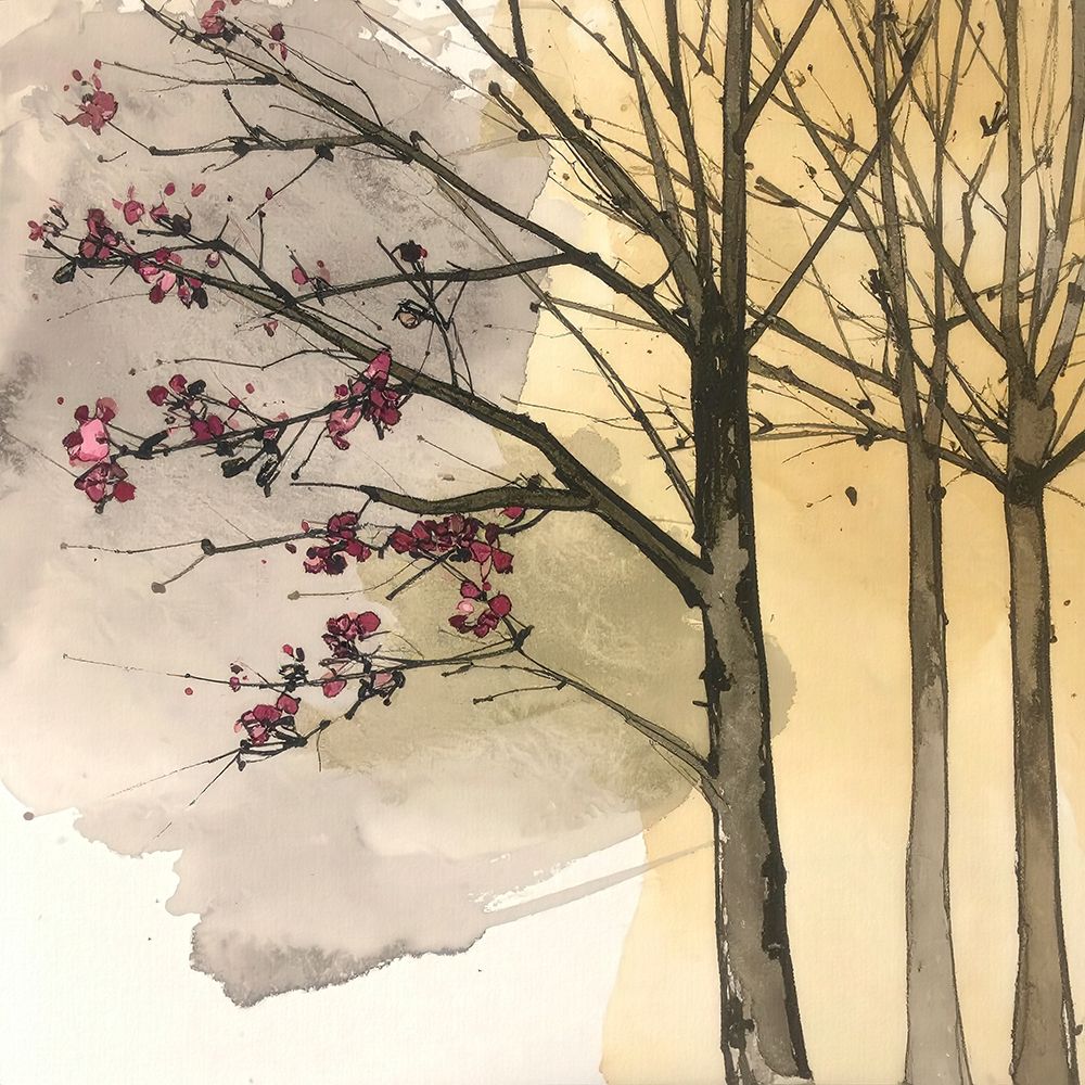 Flowering Tree 1 art print by Alonza Saunders for $57.95 CAD