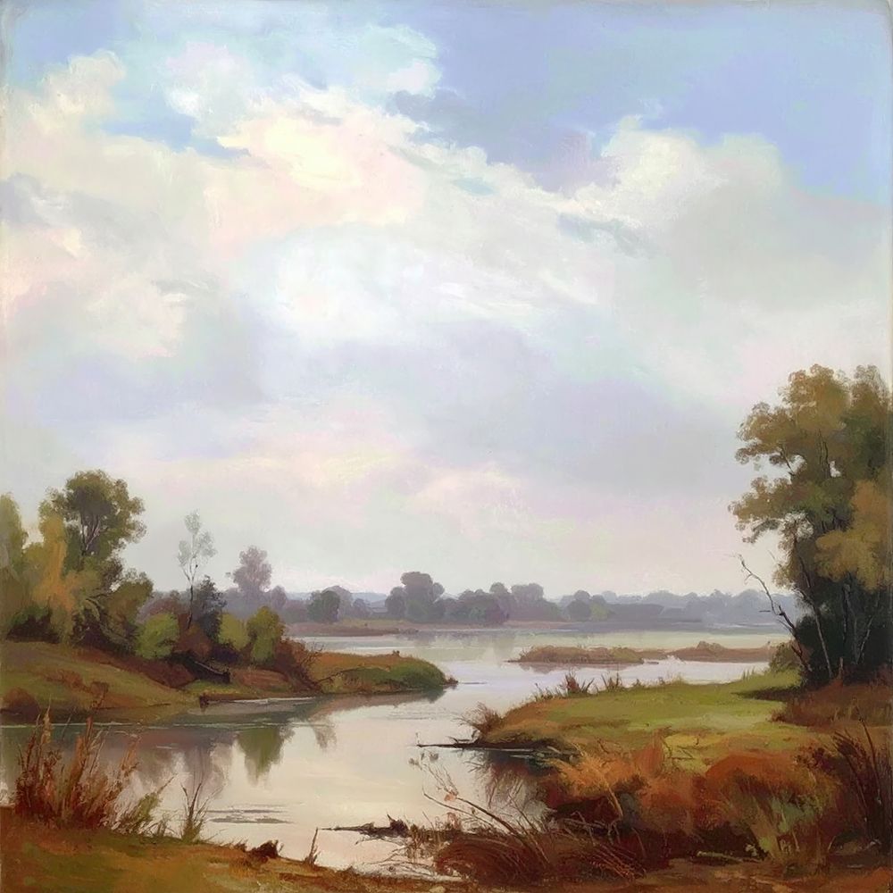 Riverside Grove 1 art print by Alonza Saunders for $57.95 CAD