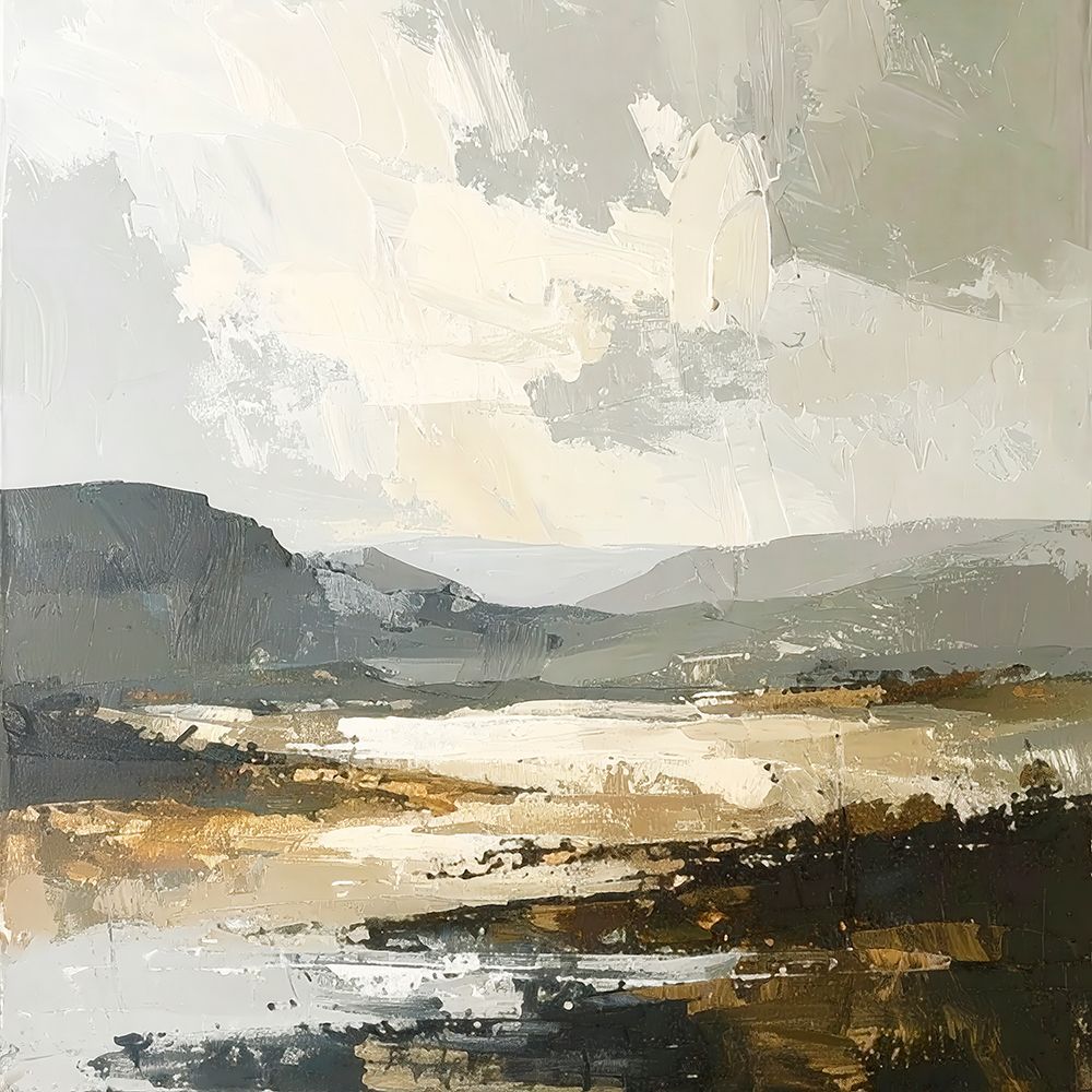 Neutral Marshland 1 art print by Alonza Saunders for $57.95 CAD