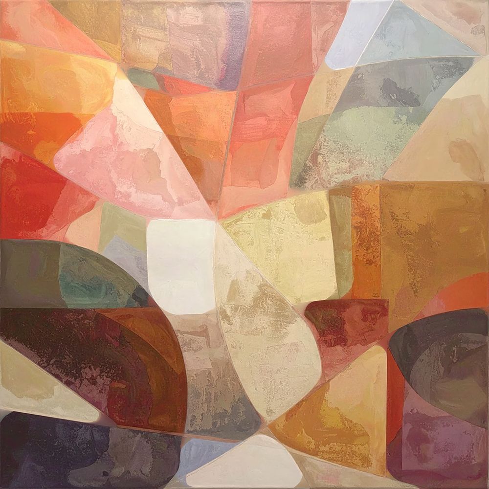 Colorful Formation 1 art print by Alonza Saunders for $57.95 CAD