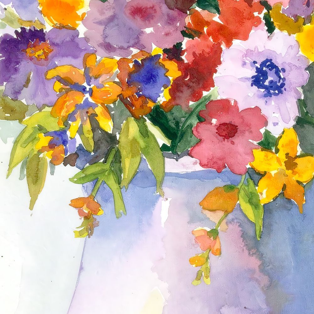 Rainbow Bouquet 2 art print by Alonza Saunders for $57.95 CAD
