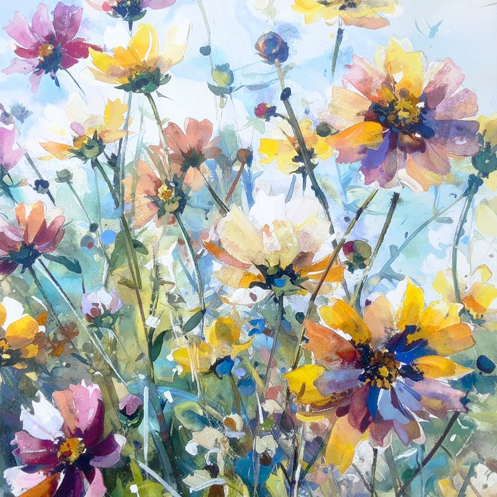 A Floral Dream 1 art print by Alonza Saunders for $57.95 CAD