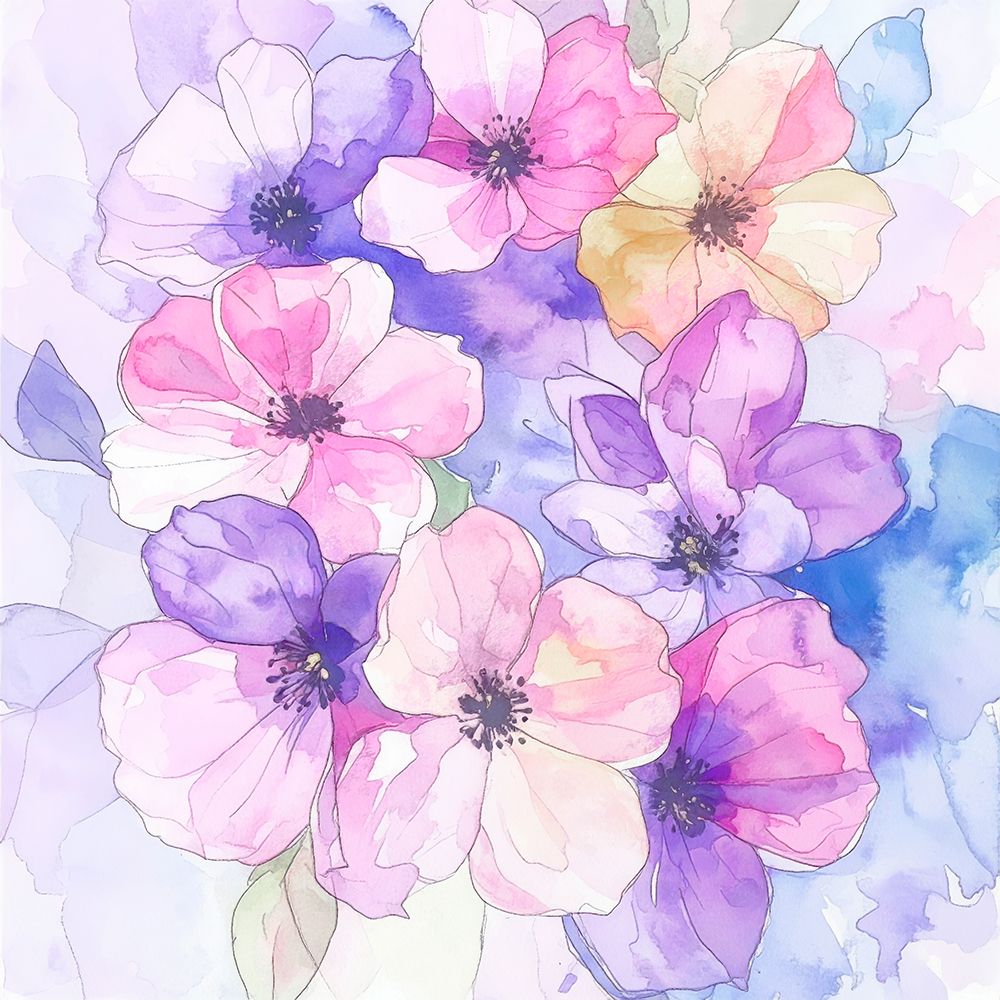 A Lively Bunch 2 art print by Alonza Saunders for $57.95 CAD
