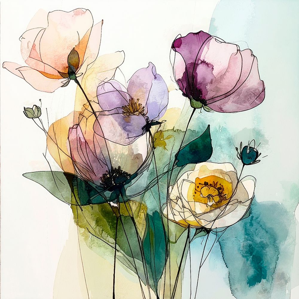 Playful Summer Shine 4 art print by Alonza Saunders for $57.95 CAD