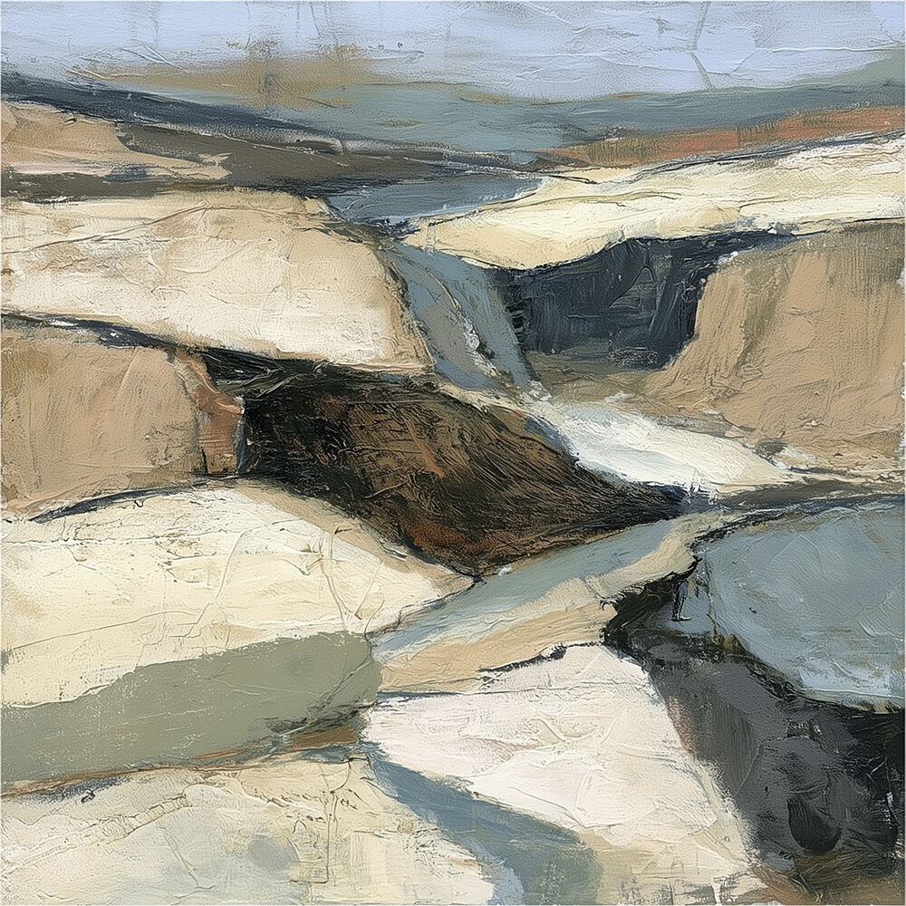 Ancient Waterways 1 art print by Alonza Saunders for $57.95 CAD