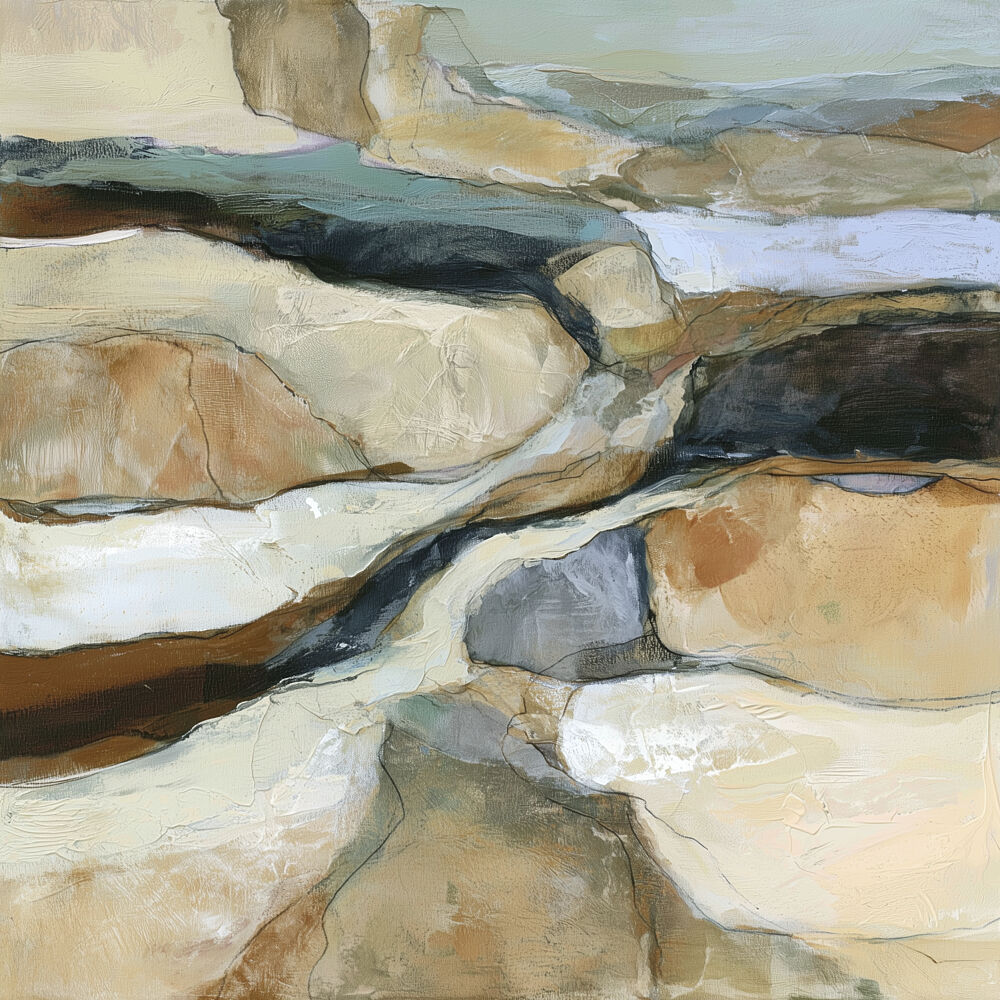 Stone Currents 1 art print by Alonza Saunders for $57.95 CAD