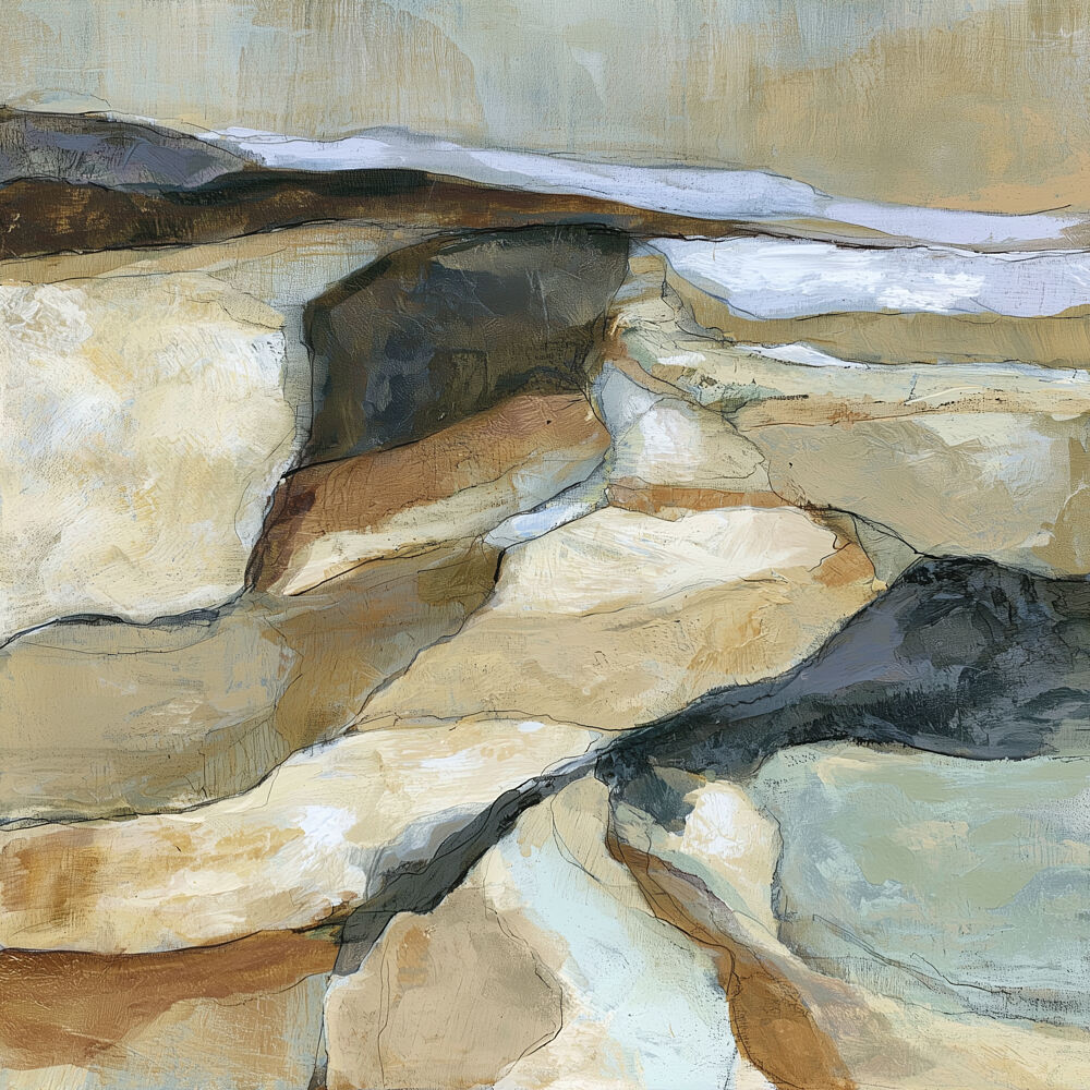 Stone Currents 2 art print by Alonza Saunders for $57.95 CAD
