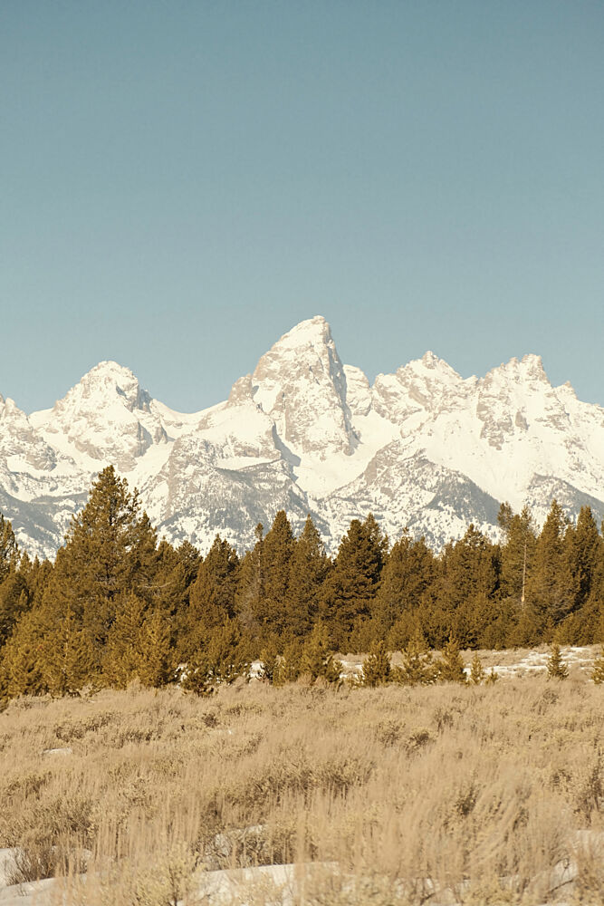 Wyoming Tetons art print by Alicia Stanhouse Pyatt for $57.95 CAD