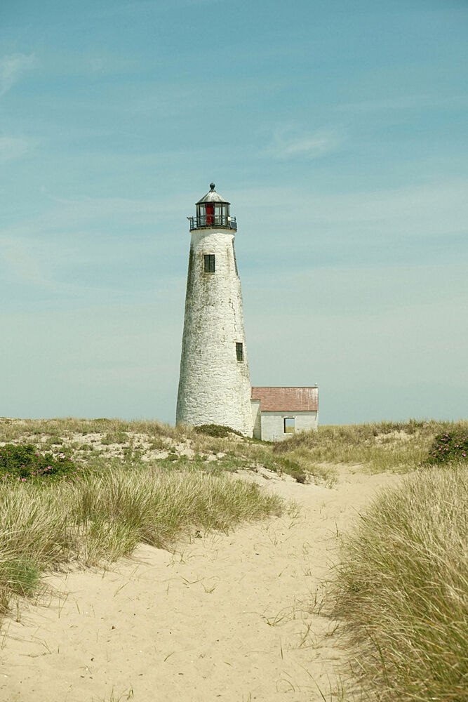 Nantucket Lighthouse art print by Alicia Stanhouse Pyatt for $57.95 CAD