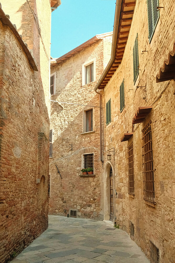 Tuscan Alleyway art print by Alicia Stanhouse Pyatt for $57.95 CAD