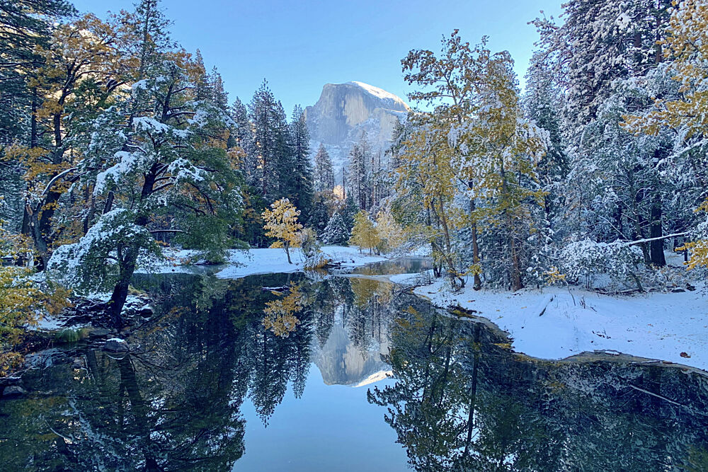 Half Dome Reflection art print by Alicia Stanhouse Pyatt for $57.95 CAD