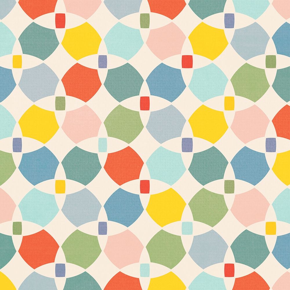 80S Pattern 3 art print by Alicia Vidal for $57.95 CAD