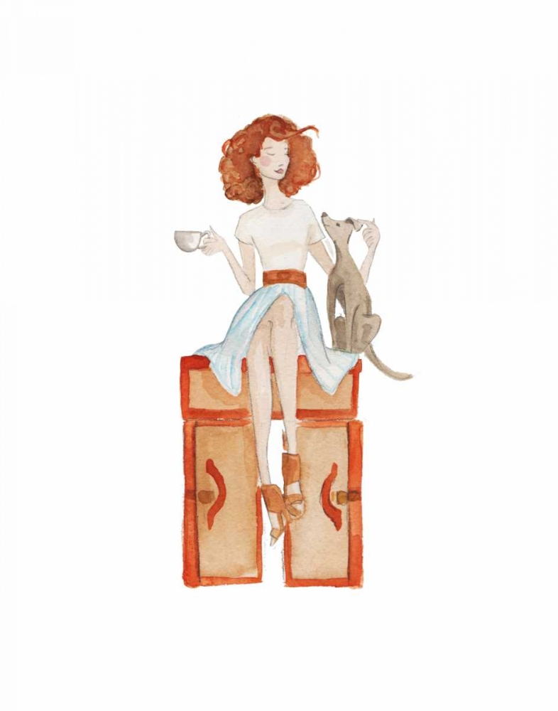 Italian Travel illo art print by Alicia Zyburt for $57.95 CAD