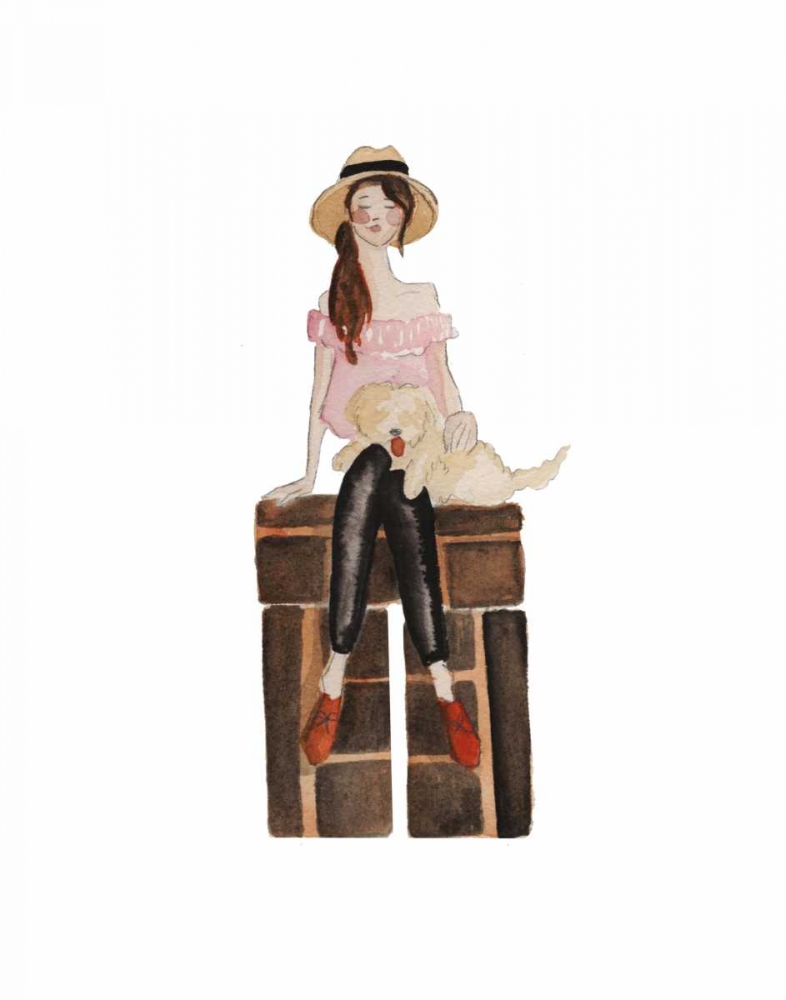 Spain Travel illo art print by Alicia Zyburt for $57.95 CAD
