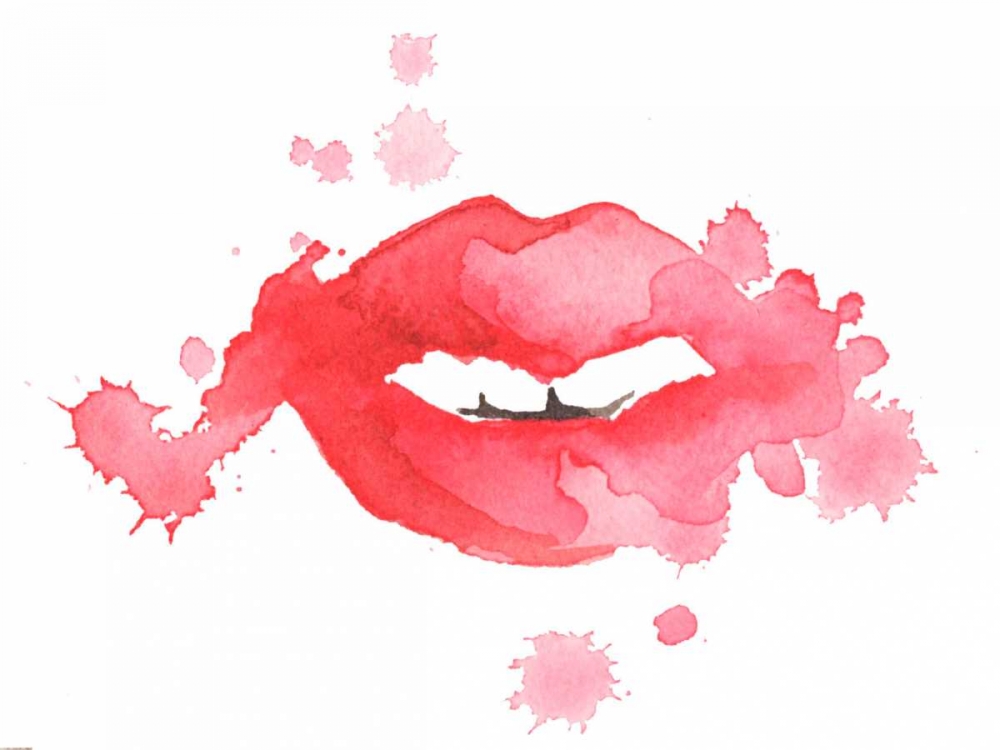 Lip Splash art print by Alicia Zyburt for $57.95 CAD