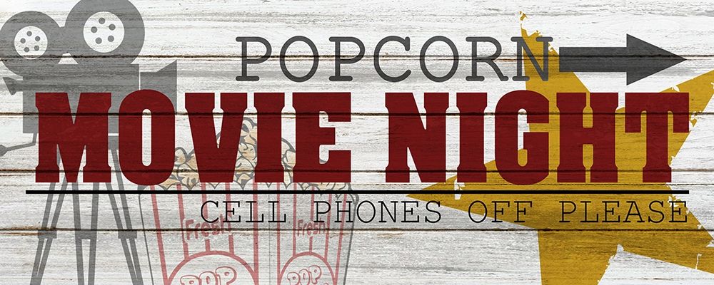 Movie Night art print by Ann Bailey for $57.95 CAD