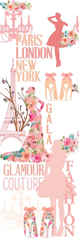 Fashion Floral art print by Ann Bailey for $57.95 CAD