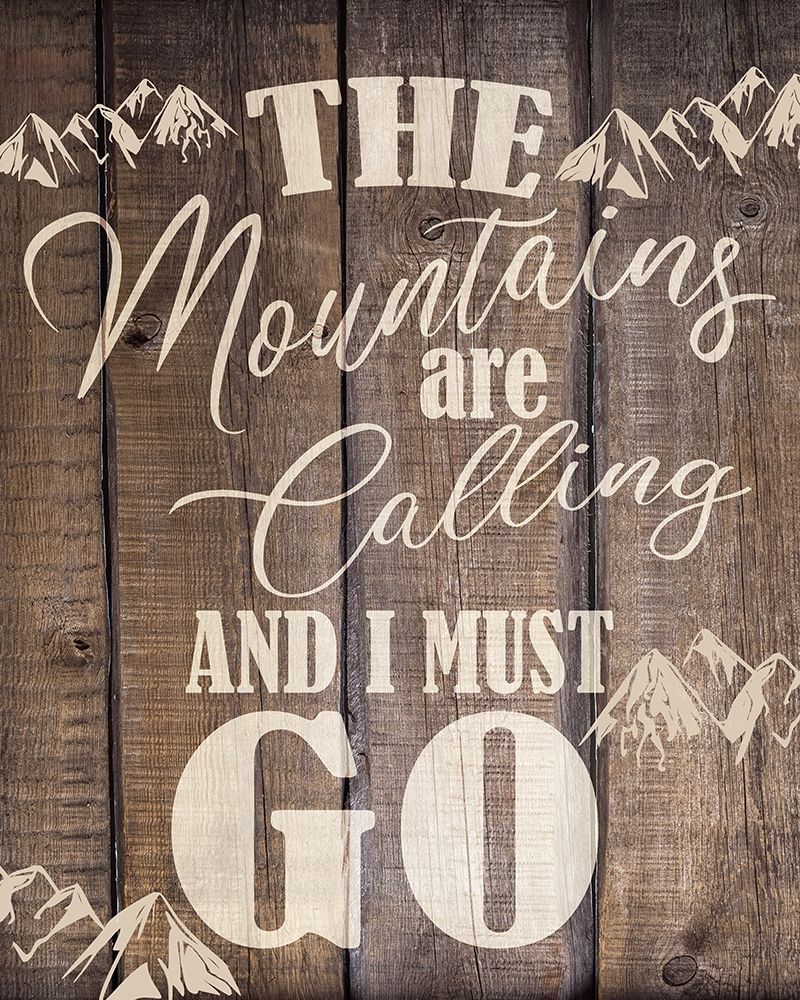 The Mountains art print by Ann Bailey for $57.95 CAD