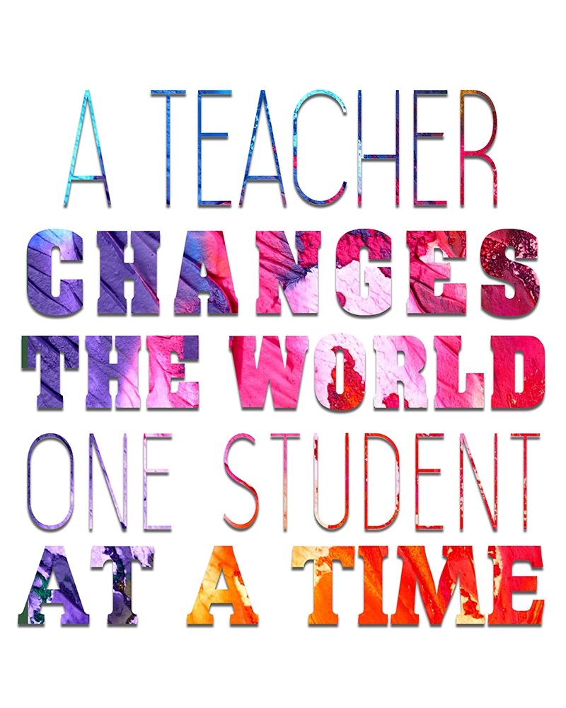 A Teacher art print by Ann Bailey for $57.95 CAD