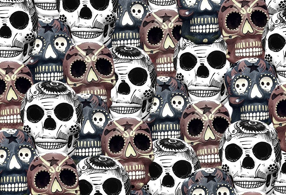 Day of the Dead art print by Ann Bailey for $57.95 CAD