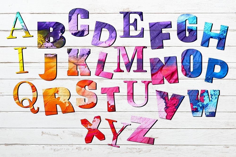 ABCs Color art print by Ann Bailey for $57.95 CAD