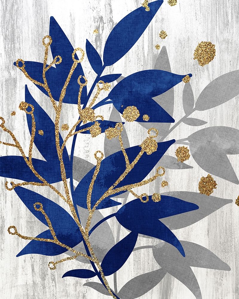 Blue and Grey 1 art print by Ann Bailey for $57.95 CAD