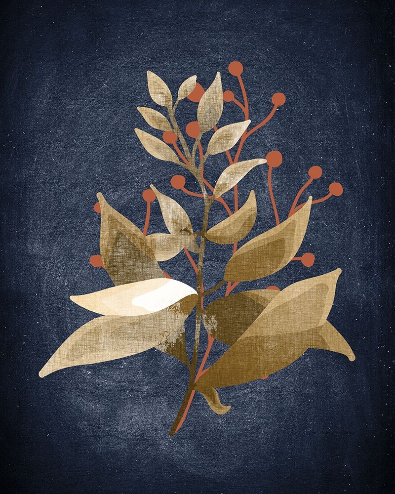 Botanical Blue 1 art print by Ann Bailey for $57.95 CAD