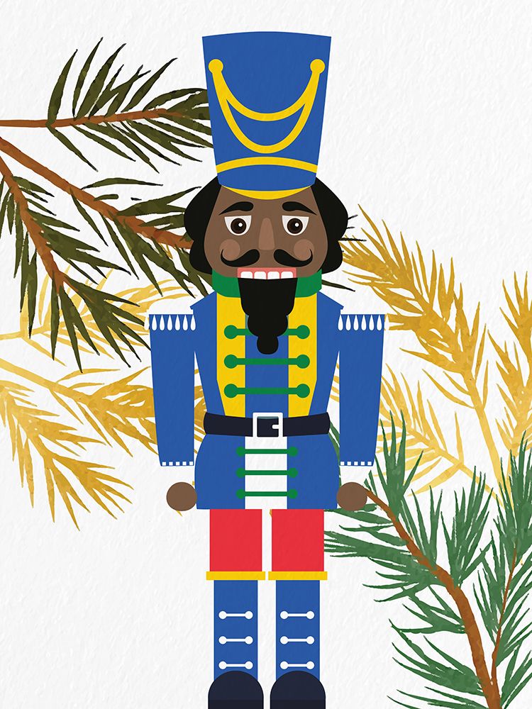 Bright Nutcracker 1 v2 art print by Ann Bailey for $57.95 CAD