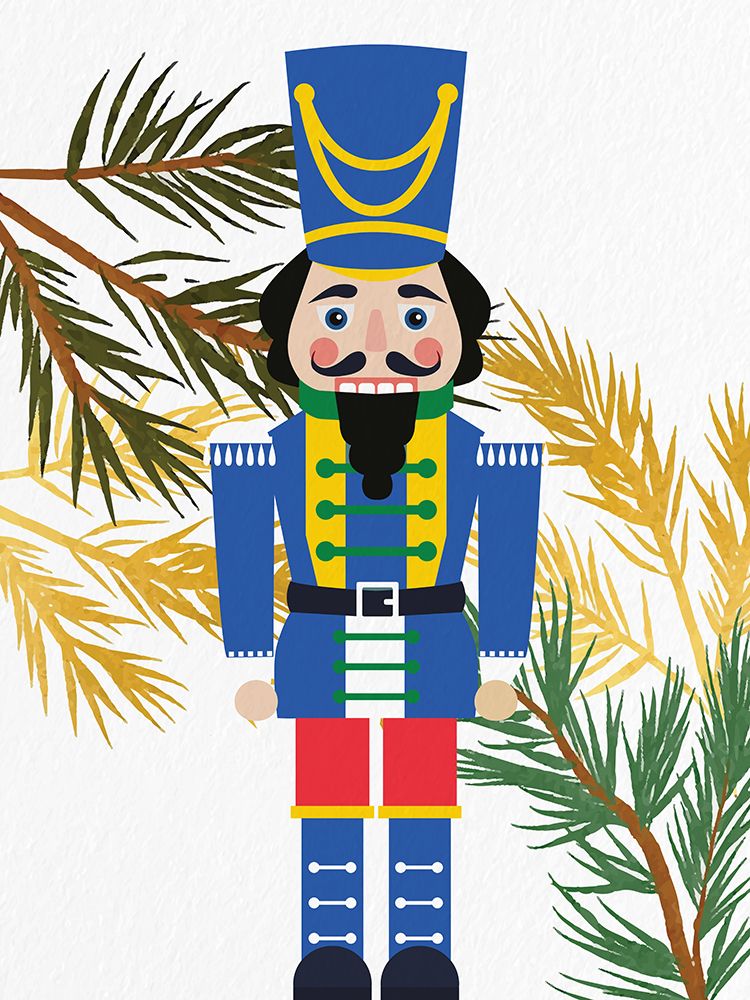 Bright Nutcracker 1 art print by Ann Bailey for $57.95 CAD
