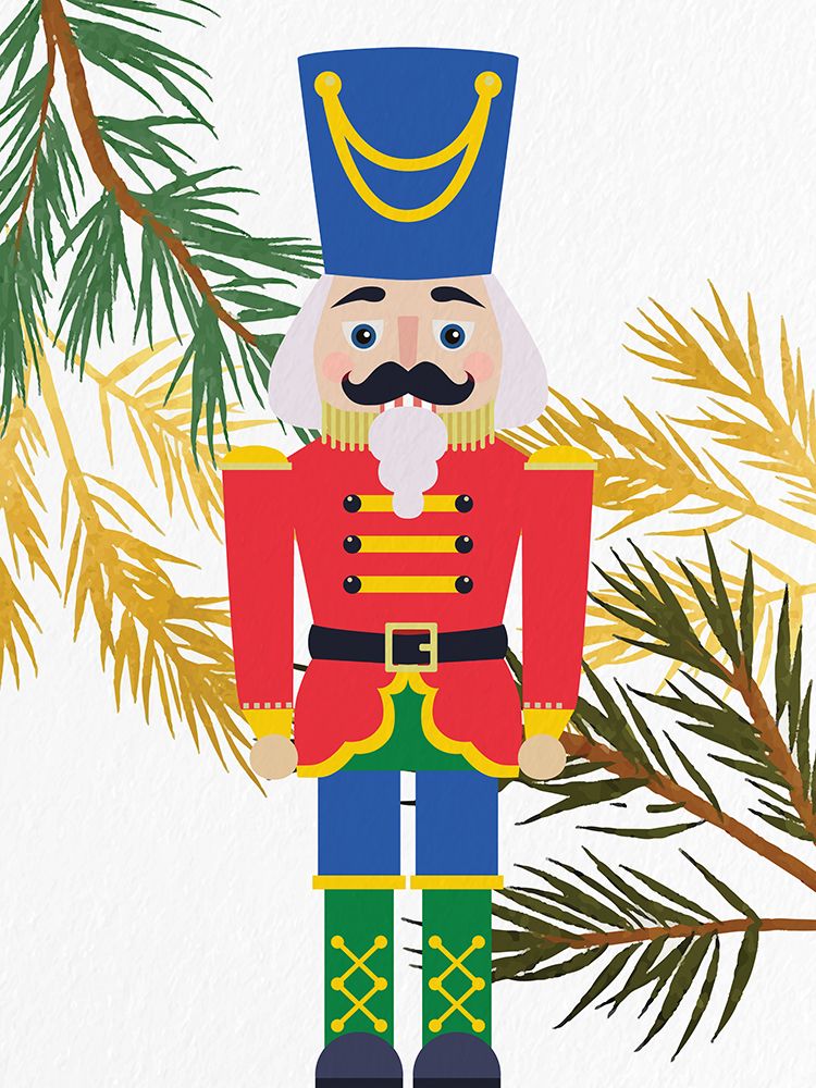 Bright Nutcracker 2 art print by Ann Bailey for $57.95 CAD
