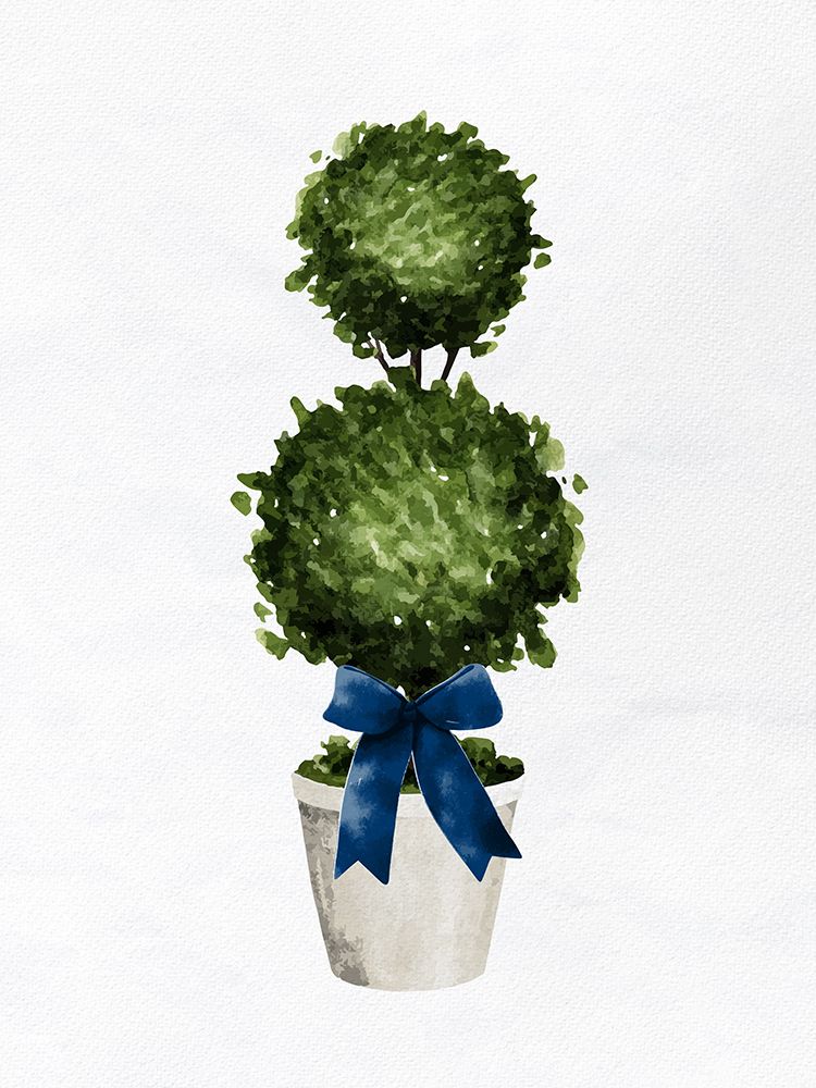 Topiaries 1 art print by Ann Bailey for $57.95 CAD
