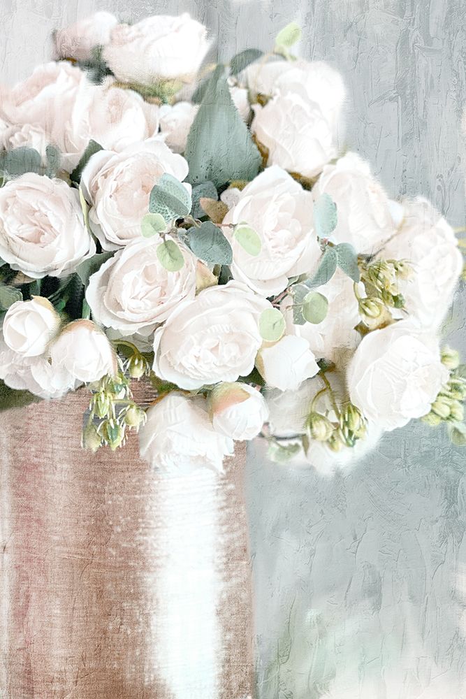 White Roses V2 art print by Ann Bailey for $57.95 CAD
