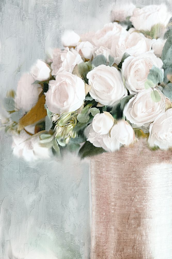 White Roses 2 V2 art print by Ann Bailey for $57.95 CAD