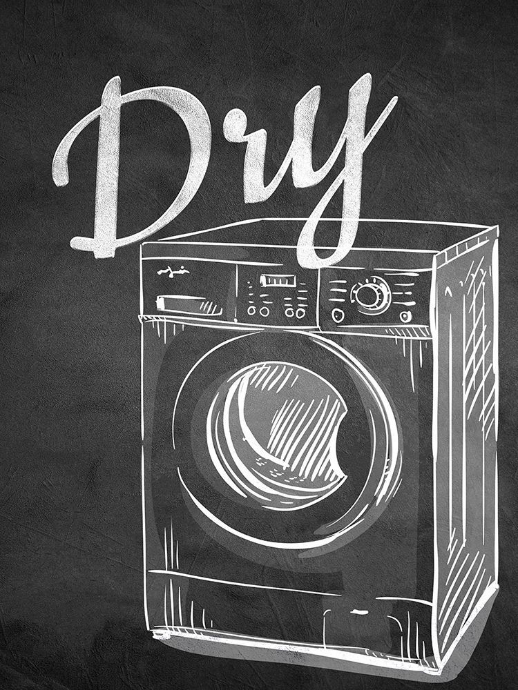 Laundry Chalkboard 2 art print by Ann Bailey for $57.95 CAD