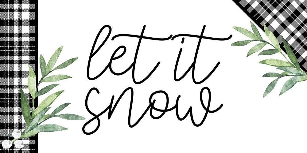 Let it Snow art print by Ann Bailey for $57.95 CAD