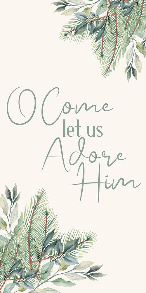 Come Let Us Adore art print by Ann Bailey for $57.95 CAD