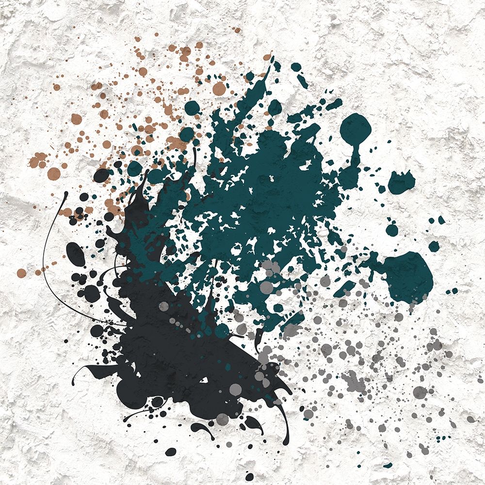 Splatter Square 1 art print by Ann Bailey for $57.95 CAD