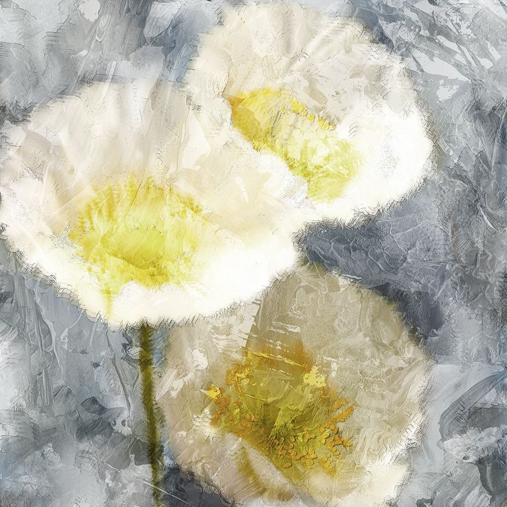 Poppy Blues 2 art print by Ann Bailey for $57.95 CAD