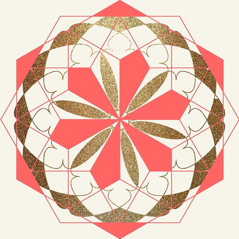 Coral Gold 1 art print by Ann Bailey for $57.95 CAD