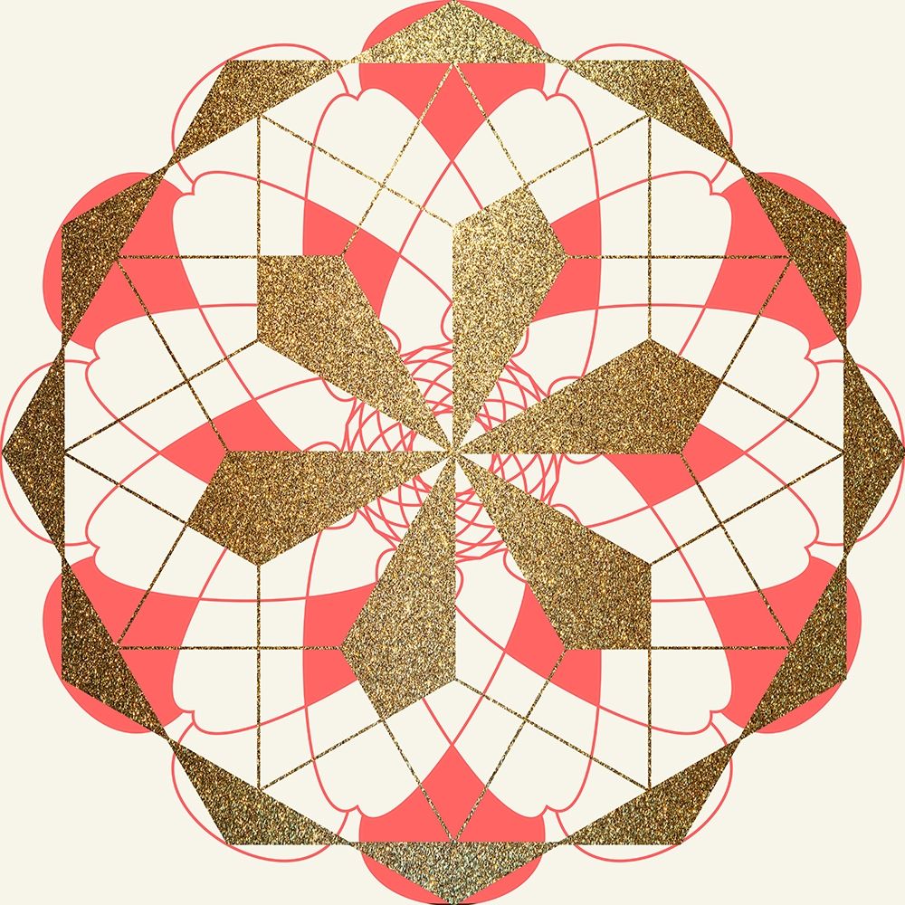 Coral Gold 2 art print by Ann Bailey for $57.95 CAD