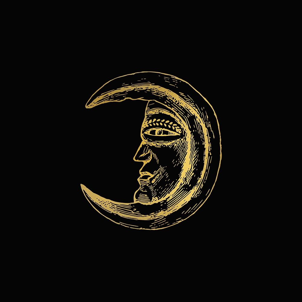 Sun Moon Gold 2 art print by Ann Bailey for $57.95 CAD
