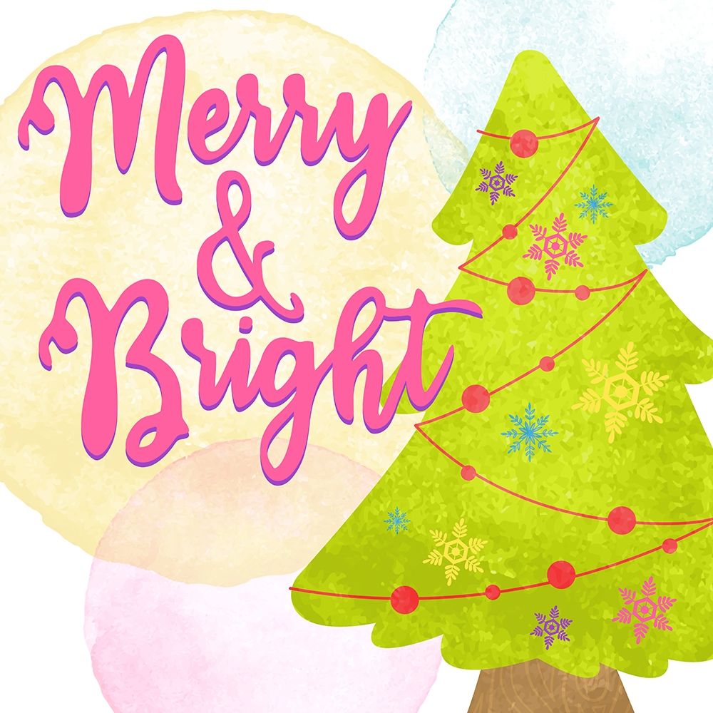 Merry and Bright art print by Ann Bailey for $57.95 CAD